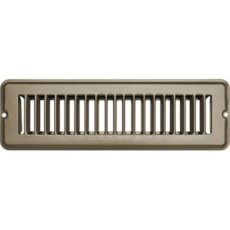

Rv Designer H870 Rv Metal Floor Register Without Damper - Tan