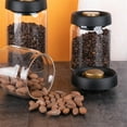 thumbnail image 5 of 1PC Coffee Canister Airtight Lid Vacuum Glass Food Storage Container for Grounds Coffee,Coffee eans,Candy,Rice,Spice,40oz, 5 of 8