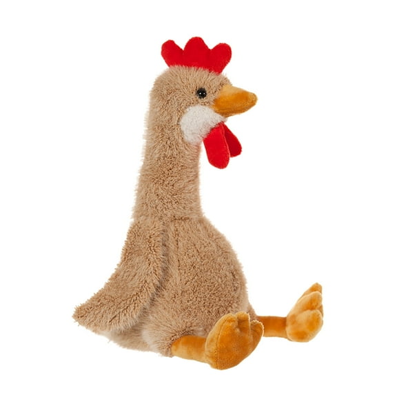 Apricot Lamb Wheat Rooster Stuffed Animals for Kids 9.8 Inches