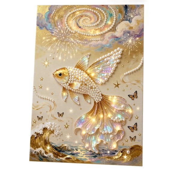 Diy Pearl Art Material For Adults, Creative Bead Painting Craft Supplies Set, Pearl Art Diy Kit With Decorative Accessories, Pearl Art Kit Handmade Artwork Project For Creative Hobby And Home Decor