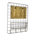 thumbnail image 1 of Benzara BM161041 Downrightly Rational Metal Wall Organizer, 1 of 1