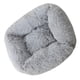 thumbnail image 2 of Cómoda cama para perros y , perrera cálida, de suave y cálido, alfombrilla de rectangular, almohadilla de varios tamaños para - Gris claro, l L gris claro Salvador Casa de la cama del gato, 2 of 9