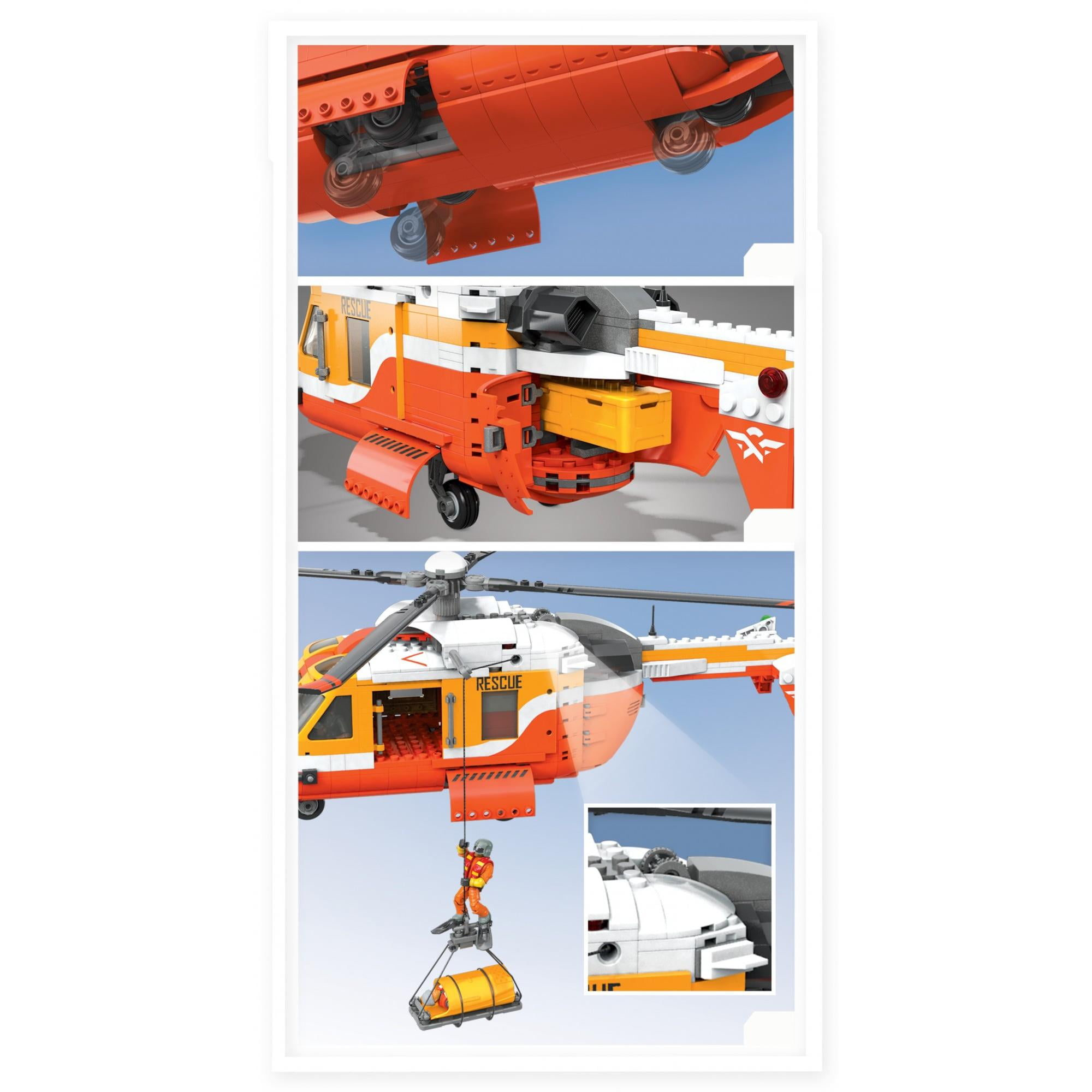 Mega construx hotsell rescue helicopter