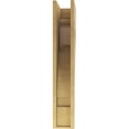 thumbnail image 4 of 6"W x 12"D x 36"H Thin Mayflower Rough Cedar Woodgrain TimberThane Corbel, Primed Tan, 4 of 6