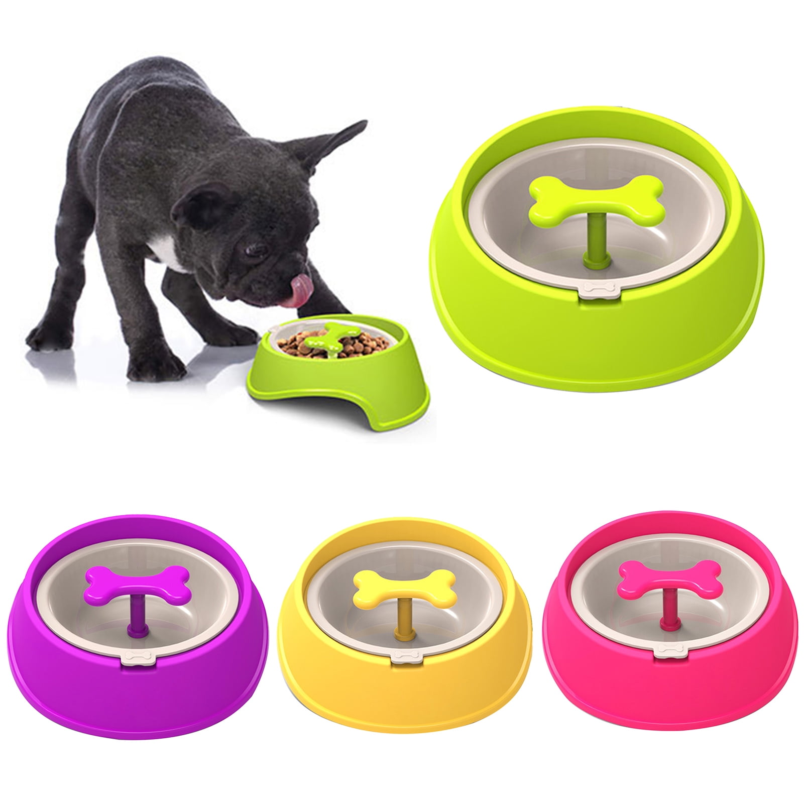 rotating dog feeder