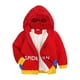 thumbnail image 2 of Chaqueta de Spiderman para niños pequeños, abrigos gruesos y cálidos de dibujos animados con Graffiti, ropa acolchada de algodón, Invierno, 2 of 5