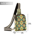 thumbnail image 2 of FORMRS Womens Crossbody Sling Bag Travel Daypack Shoulder Chest Backpack, Geometric Patterns, 2 of 7