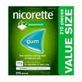 thumbnail image 1 of Nicorette Peppermint Gum, 2 mg, Quit Smoking, Nicotine Gum, Smoking Cessation Aid, NRT, Reduce Cravings, 1 of 9