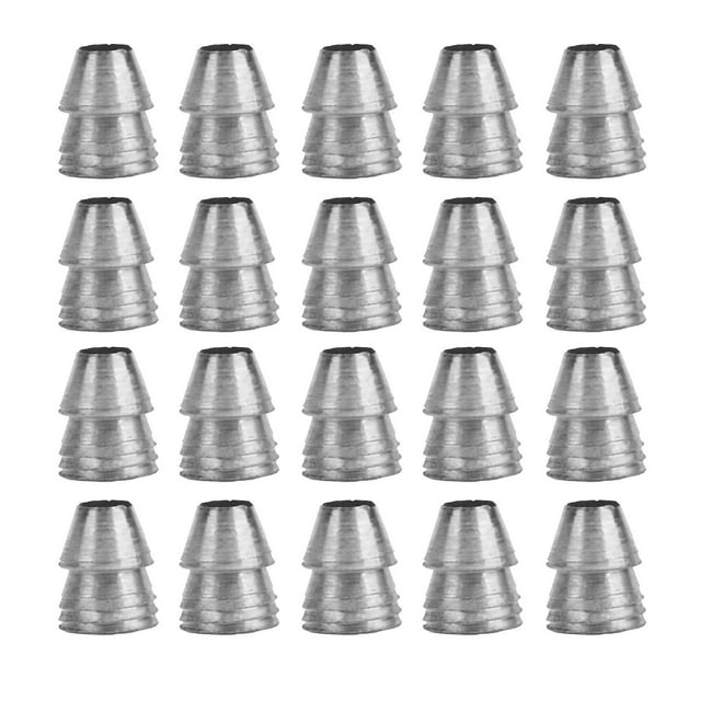 Lot de 20 cales de sécurité rondes en acier pour marteau, hache, griffe, marteau, luge, diamètre 13 mm
