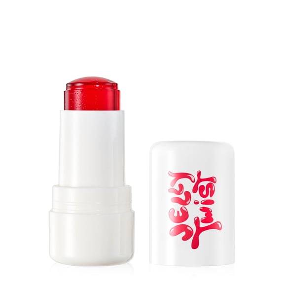 Lottie London Jelly Twist Pink Passion, Jelly Texture Blush & Lip Tint, 0.28 oz