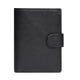thumbnail image 5 of Cartera de cuero para hombre, de cuero artesanal y elegante con tapa negro Zulema Billetera para hombre, 5 of 7