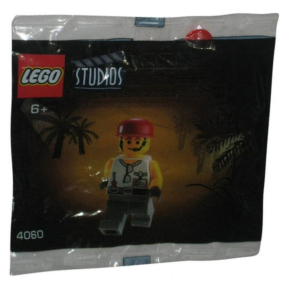 LEGO Studios (2001) Jurassic Park III Grip Building Toy Mini Figure Bagged Set 4060