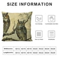 thumbnail image 5 of Orinice Owls Branch Tree Graphic Decorative Throw Pillow Cover for Home Couch Living Room Sofa, Cotton Linen Cushion Cover 1PC 22x22in, 5 of 5
