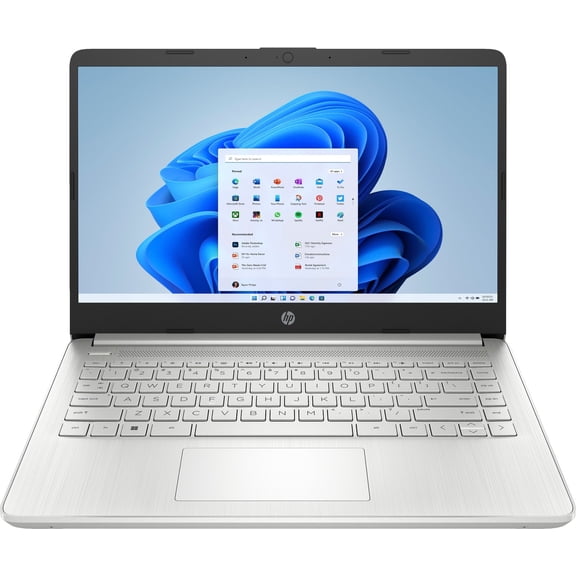 Restored HP 14-dq3021ds 14" HD Notebook, Intel Celeron N4500, 4GB RAM, 64GB eMMC, Windows 11 Home in S Mode (Refurbished)