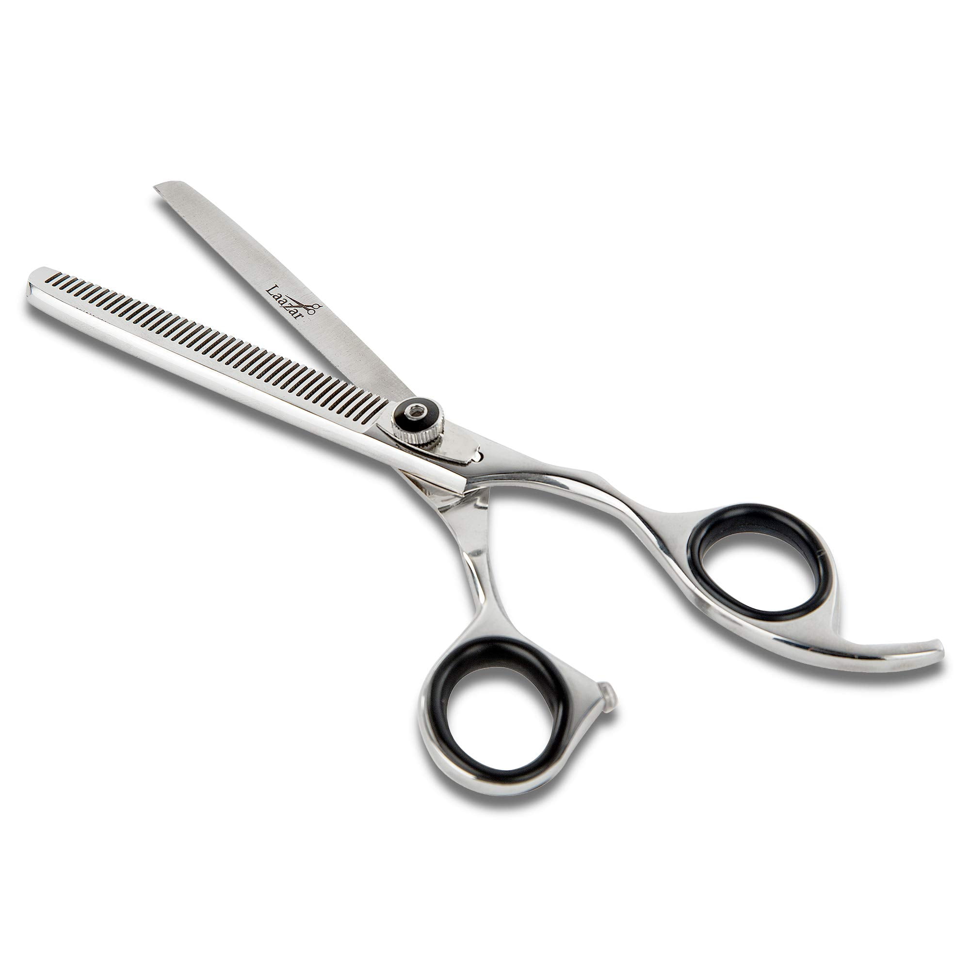 Laazar Professional Thinning Shears for Dogs and Cats with Leather case