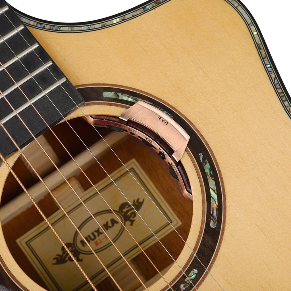 ZPAQI GGP-01 Classic Guitar Double Soundhole Acoustic Pickups Classic Guitar Pickups