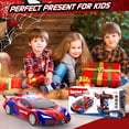 thumbnail image 5 of Remote Control Car Transforms into Robot with One Button – 2.4GHz 360° Rotating Police Car with Lights, 1:18 Scale Toy for Kids 4-7 6-8 8-12, 5 of 9