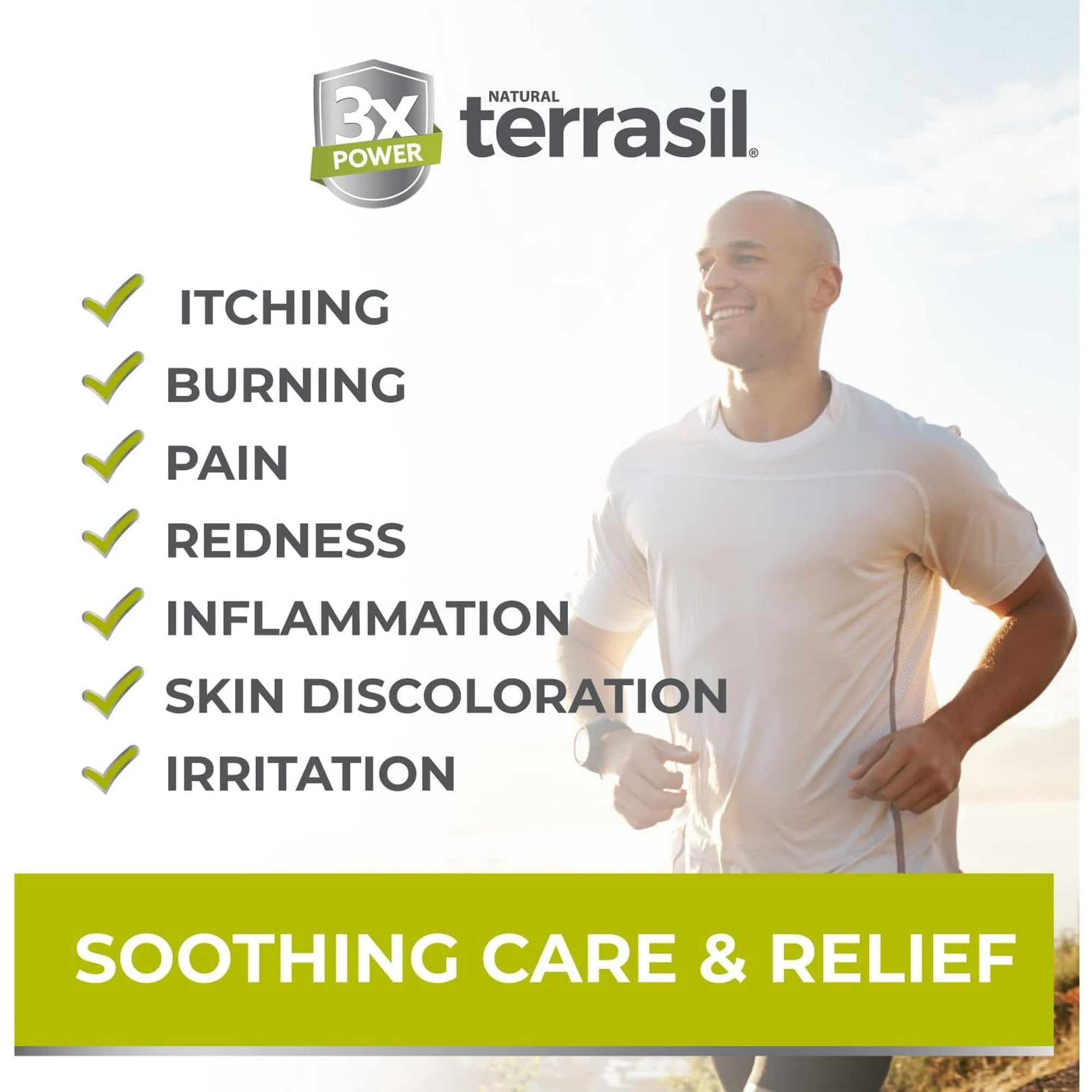 Terrasil Tinea Versicolor Treatment Cream MAX Strength, Antifungal Tinea Cream, Clinically Proven 1% Clotrimazole, Treats Most Ringworm & Fungal Infections (1oz)
