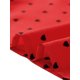 thumbnail image 5 of INSPIRAR CHIC Camisas de Manga Larga Impresas de los Años 50 para Mujeres con Lunares en Forma de Corazón L Rojo Oscuro, 5 of 5