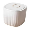thumbnail image 5 of deevoka Rice Container 5 kg Can Large Capacity Sealed Bin for Household Pantry Beans White, 5 of 9
