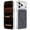 Black, variant on for iPhone 17 Pro Magnetic Ring Protective Case, Compatible with MagSafe, Luxury Frosted Shockproof PC+TPU Anti-Scratch Anti-Fingerprint Support Wireless Charging Phone Case Cover, Desertgold