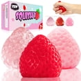 thumbnail image 1 of Juguete squishy ISEN Taba de fresa para aliviar el estrés, para niños de 4 a 12 años, 1 of 7