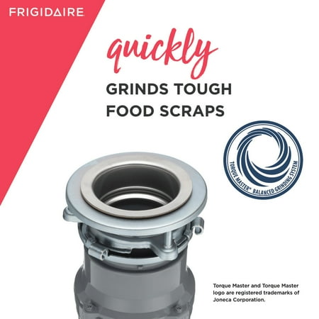 Frigidaire 1/2HP Garbage Disposal - Gray