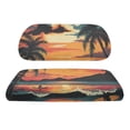 thumbnail image 6 of Garronmavis Palm Tree Haweii Universal Golf Cart Seat Covers for All Weather Soft Polyester Split Backrest Front Seat Cover Smooth and Simple Universal Interior Accessiores, 6 of 6
