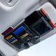 thumbnail image 5 of Organizador de visera para coche, tarjetero, bolsa de almacenamiento para visera para guardar tarjetas Negro, 5 of 8