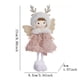 thumbnail image 4 of 1 pieza de colgante de árbol de Navidad, colgante de muñeco de ángel, adorno de muñeco de ángel para fiesta de Navidad, decoración de boda de Año Nuevo, 4 of 5