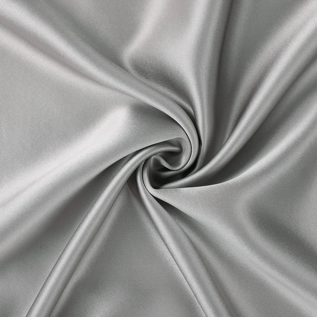 PiccoCasa Silk Pillowcase for Hair and Skin, 22 Momme Silk Pillow Cases Covers with Zip Standard Grey
