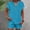 Sky Blue, variant on NMMUED Women 2 Piece Linen Short Sets 2026 Summer Vacation V Neck Short Sleeve Beach Outfits Button Casual Suits Lounge Sets for Women Red L