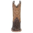 thumbnail image 4 of Old West Children's Faux Horn Back Gator Print Boots, 4 of 7