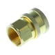 thumbnail image 1 of Adaptador de liberación rápida Cola M22 15 acoplador de conector de mangue de lavadora a chorro de lavado, 1 of 6
