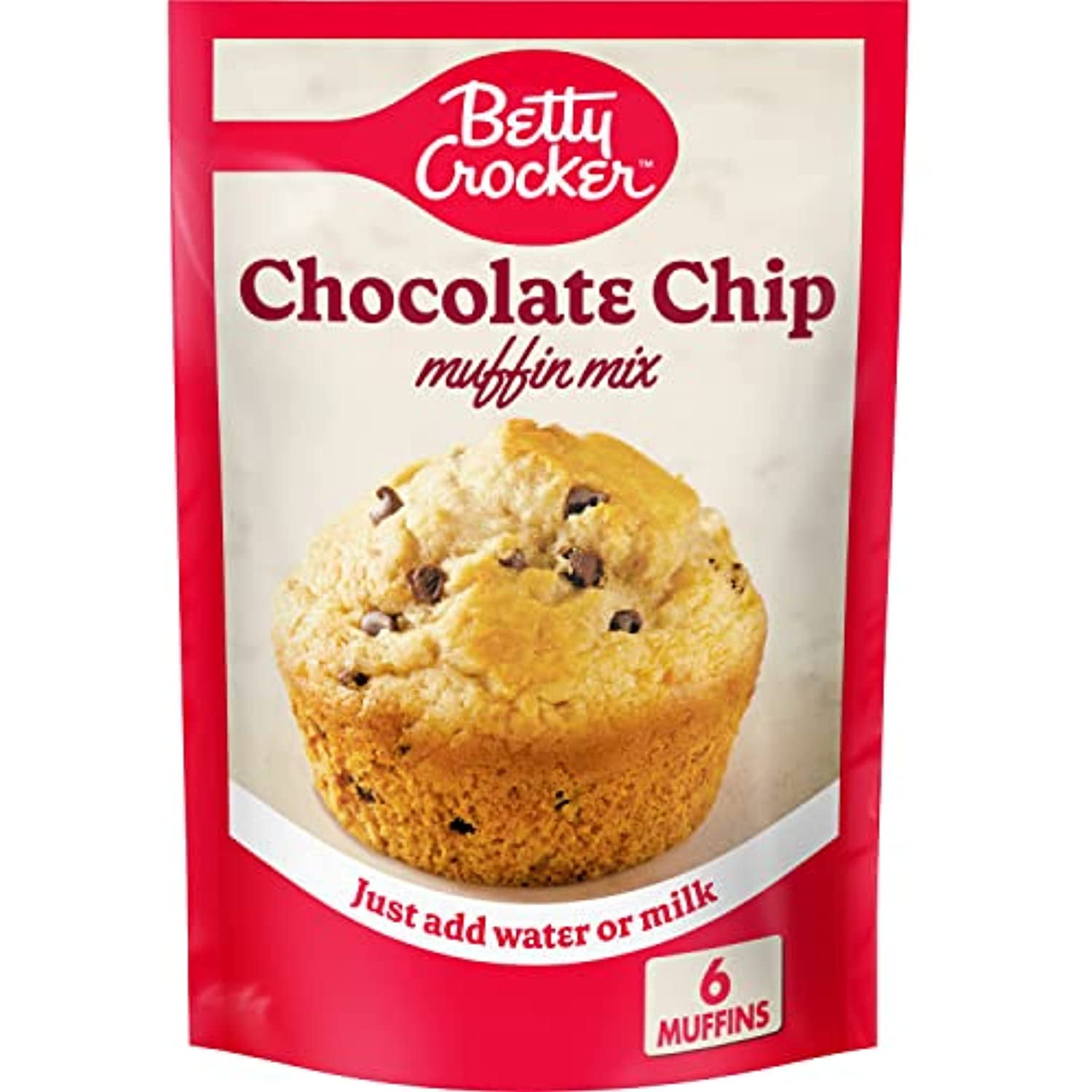 Betty Crocker Chocolate Chip Muffin Mix, 6.5 Oz (Pack Of 9)