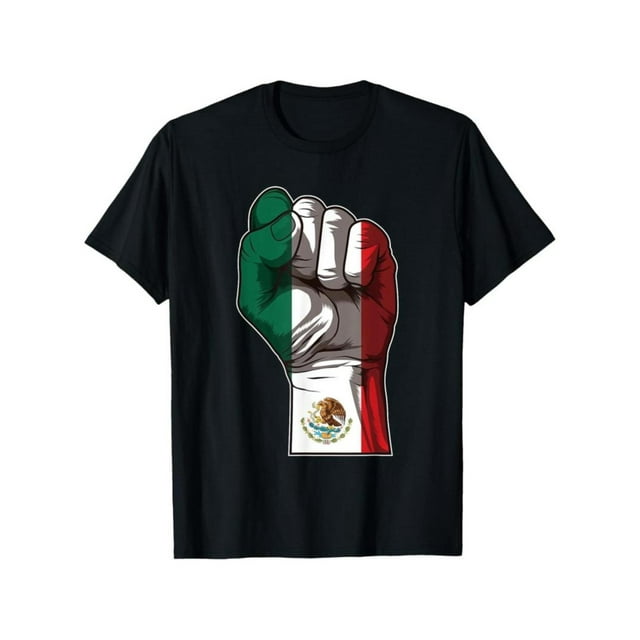 Camisetas de verano unisex, informales, de algodón, con gráficos y orgullo mexicano: bandera alzada, elementos de transmisión, divertidas.