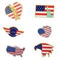 thumbnail image 1 of Shisuyan Independence Day Accessory Blue Alloy 6Pcs 1.1X1X0.4In, 1 of 8