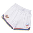 thumbnail image 2 of Men's Athletic Shorts Solid 2 in 1 Layered Elastic Waist Drawstring Inner Brief Breathable Quick Dry 5 Inch Gym Running Workout Shorts White L, 2 of 6