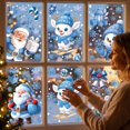thumbnail image 5 of Christmas Window Clings Decorations,Xmas Cute Winter Decals Stickers for Home Room Office Glass Windows Door Wall Holiday Party Decor, 5 of 5