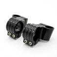 thumbnail image 2 of 51mm 7/8" CNC Aluminum Motorcycle Black Fork Tube Clip on Handlebar Riser Heads Replaceable Universal, 2 of 4