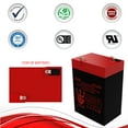thumbnail image 4 of Lithonia ELB06042 6V 4.5Ah SLA Replacement Emergency Lighting Battery by Neptune, 4 of 7