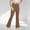 Style1-Brown girls yoga pants, variant on Mceream Girls Flare Leggings with Pockets V Cross High Waist Yoga Pants Straight Leg Bootcut Pants Full Length Bell Bottoms with Pockets Pantalones Acampanados Para NiñAs 5-16 Years