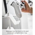 thumbnail image 3 of Yamazaki Home Controller Stand, White, Steel, Adjustable Tiers, 3 of 7