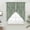 Green, variant on Dark Green Botanical Swag Curtains for Kitchen/Bedroom/Living Room, Pastoral Elegant Spring Floral Scalloped Curtains 63 Inch Long, Window Swag Topper Curtains Valances 2 Panels Set 36"x63"