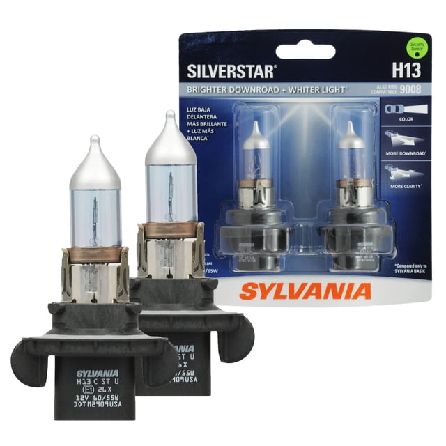 Bombilla halógena para faros delanteros SYLVANIA H13 SilverStar High Performance