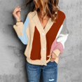thumbnail image 2 of Vedolay Women's Cardigan Sweater Long Sleeve Open Front Cardigan Sweaters Coat A,2XL, 2 of 5