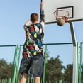 thumbnail image 5 of Naloa Parrot Basketball Jersey Reversible Men's Mesh Athletic Sports Shirts Training Practice S-4XLSmall, 5 of 6