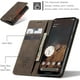 thumbnail image 3 of Funda para Google Pixel 9a, funda de cuero tipo billetera, diseño clásico con ranura para tarjetas y cierre magnético, funda protectora a prueba de golpes, duradera y plegable para Google Pixel 9a, 3 of 9