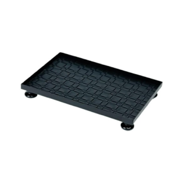 Xingzhi Vanity Tray Dish with Wooden Legs Tray Serving for Dresser Guest Room Events Small