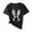 Black, variant on fatyb Women's Easter Graphic Tees Short Sleeve Print Tshirts for Women Casual Loose Outdoor Basic Tops